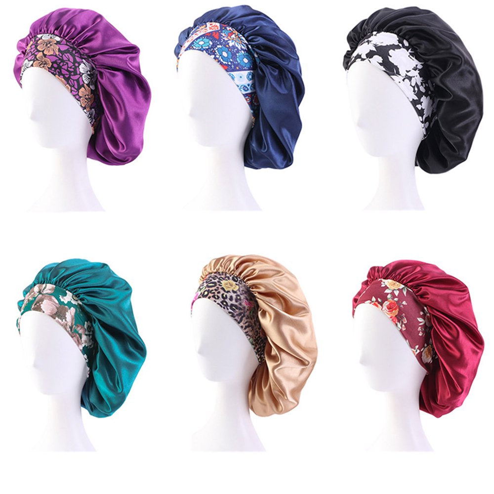 "Golden Dreams Hair Bonnet Set - Enhance Your Beauty Sleep and Elevate Your Curls!"