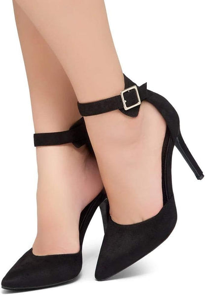 Luxurious Suede High Heel Pumps for Women - Elegant and Comfortable Enough For the Office